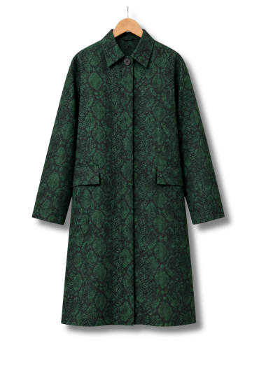 Leon & Harper - Trench Avionna Snake - Verde